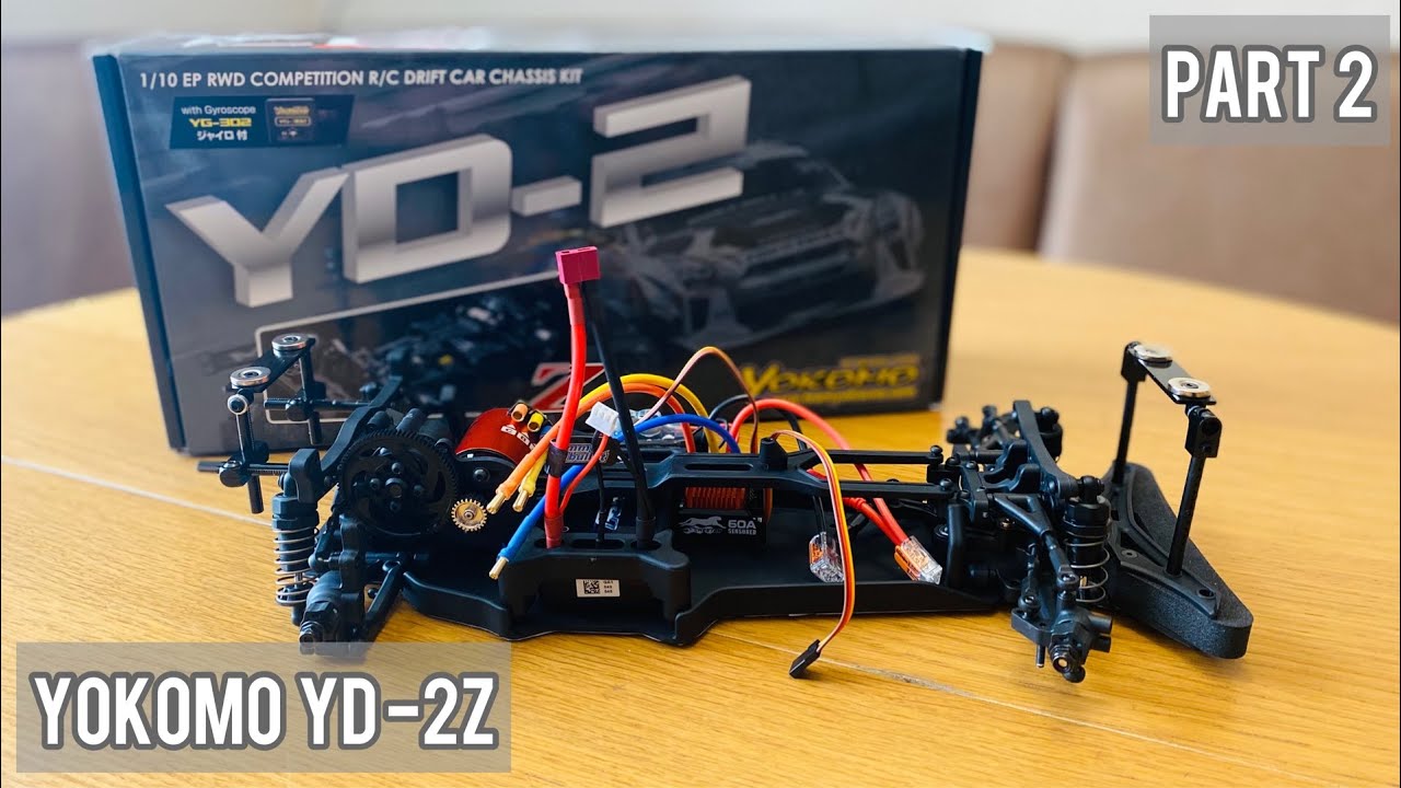 Yokomo YD-2Z продолжение СБОРКИ - part 2 электроника | yokomo YD-2 | rc drift rwd смотреть онлайн