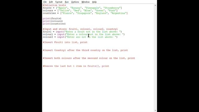 Python Exercise - Arrays: Add & Remove items in arrays | Python смотреть онлайн