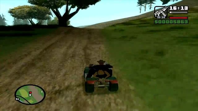 Погоня на квадроциклах. GTA San Andreas #31 смотреть онлайн