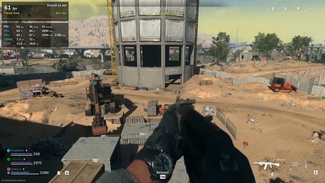 Call of Duty: Modern Warfare II (Warzone 2.0) - RX 6600 + i3-10100F | Recommended Quality Settings смотреть онлайн