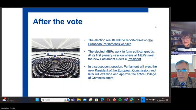 III lez corso geop Dott ssa L MOSCA Sistema elettorale ed elezioni europee PRATA DI PN 21 03 2024 смотреть онлайн