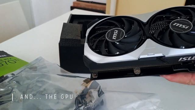 MSI Geforce RTX 4070 Ti Ventus 3x UNBOXING смотреть онлайн