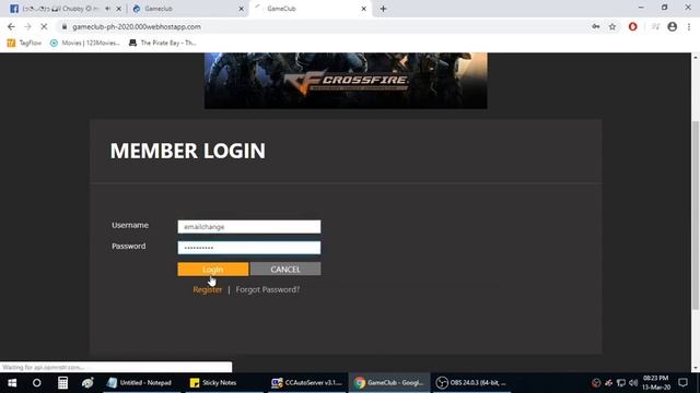 Pano magpalit ng EMAIL 100% Working Error has occurred Please Ask for Customer Center Crossfire смотреть онлайн