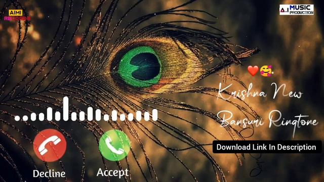 New Krishna Flute Music Ringtone || Mahabharat || Flute Instrumental смотреть онлайн