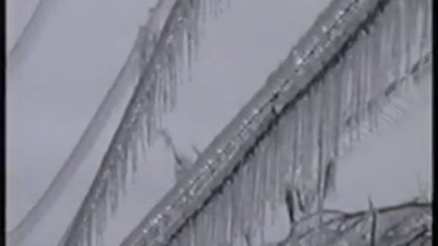 Гололед на контактной сети