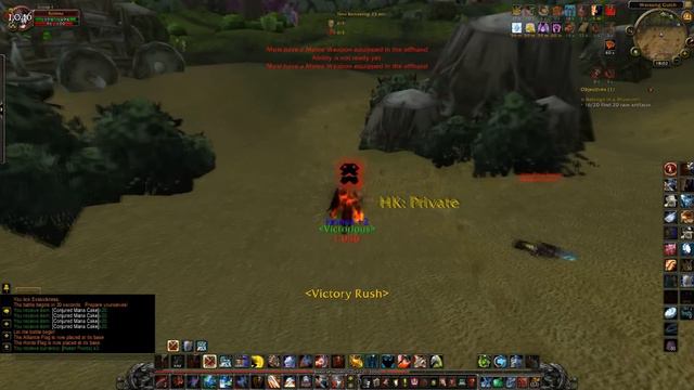 warrior after nerf! bug one hand crits ! смотреть онлайн