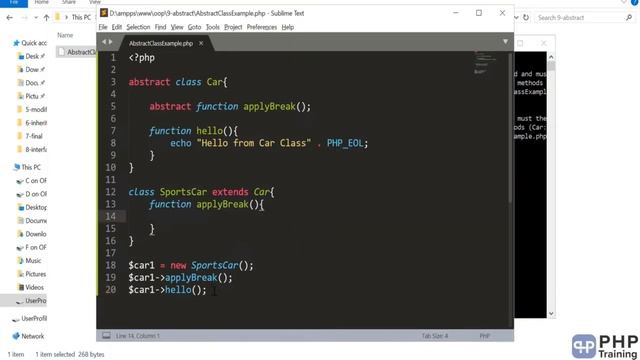 Full stack web developer course | lesson - 21 | (Part-10) | Complete PHP OOP смотреть онлайн