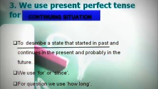 PRESENT PERFECT TENSE (PART 2) смотреть онлайн