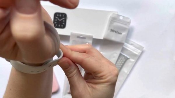 Apple Watch SE распаковка и аксессуары | Unpacking Apple Watch SE and accessories ⌚️