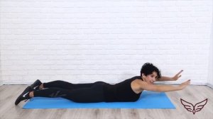 5 упражнения для пресса и спины. Виктория Савенко