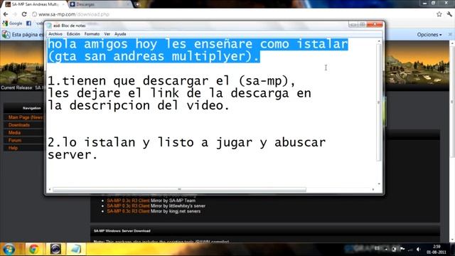 como jugar e instalar (sa-mp) смотреть онлайн