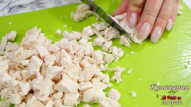 Салат из фасоли и курицы смотреть онлайн