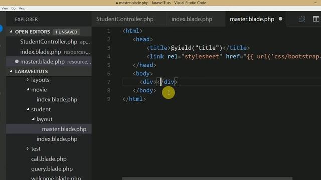 Laravel v5.4 Tutorial for beginners in hindi (Part#23) Layout and Basic Settings of Simple App смотреть онлайн
