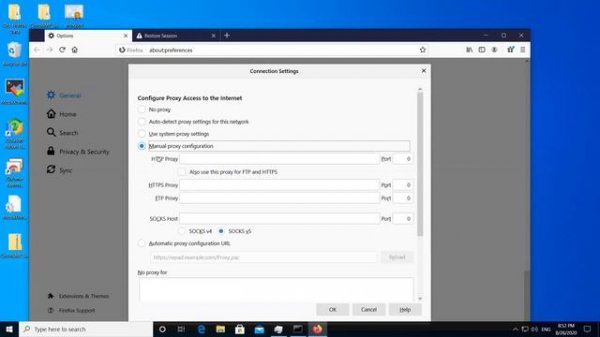 Explicit web proxy with Proxy auto configuration (PAC URL)/manual config on Fortigate Firewall 6.4.