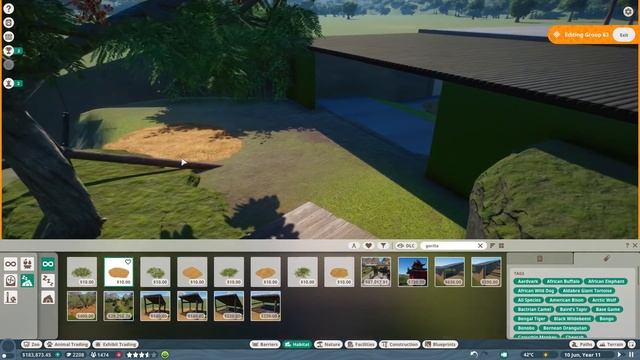 Gorilla Breeding Program - Planet Zoo Lets Play Franchise Mode смотреть онлайн