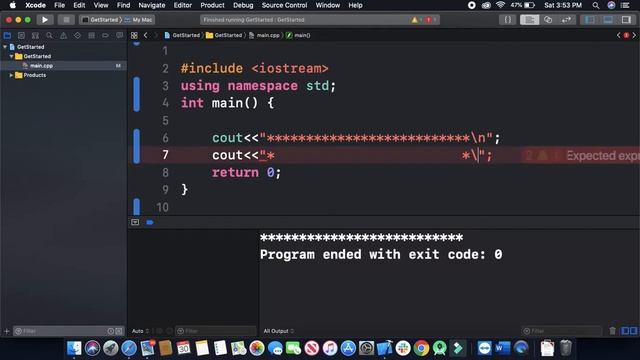 C++ Programming Tutorials - 4- How to create rectangle in C++ using cout смотреть онлайн