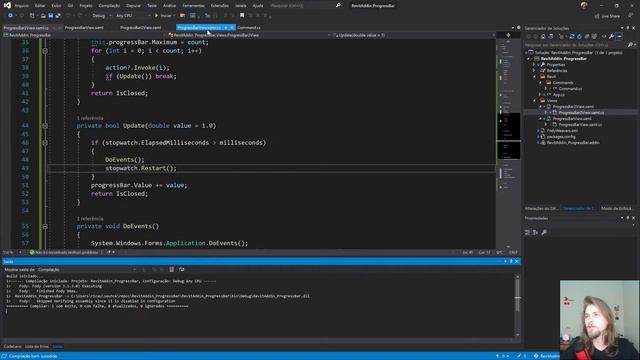 Criando ProgressBar2 - #LiveCoding #RevitAPI смотреть онлайн