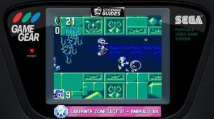 Sonic The Hedgehog (8-bit) - Game Gear - All Chaos Emerald Locations and The Good Ending