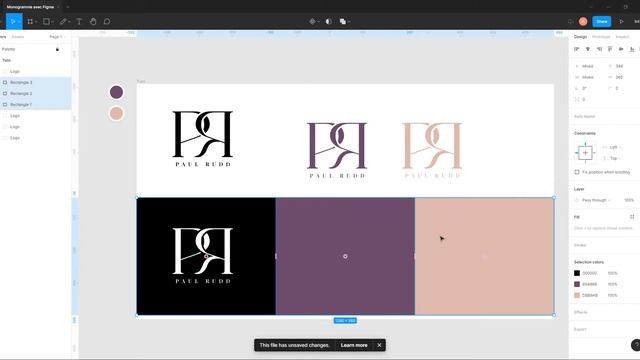 Créer facilement un Logo Monogramme sur Figma + mockup 3D смотреть онлайн