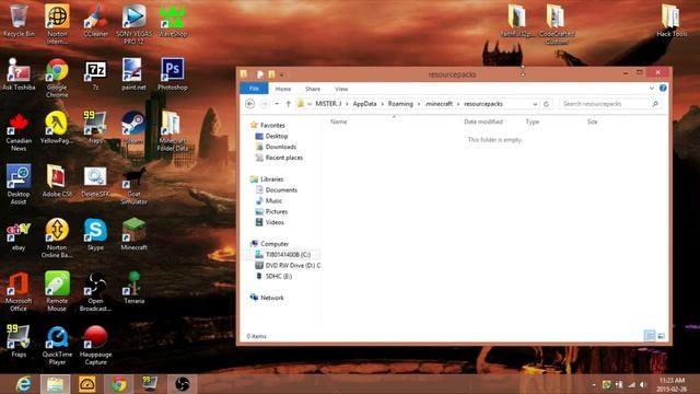 How To Add ResourcePacks To Minecraft 1.8