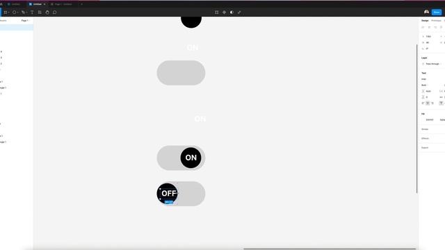 How to create a toggle on off button animation in figma? смотреть онлайн