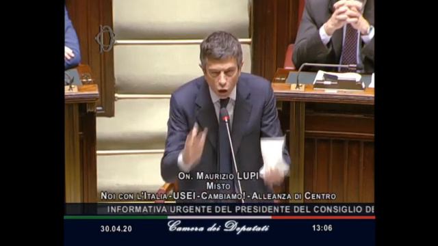 Intervento di Maurizio Lupi a seguito dell'informativa di Conte del 30/4/2020 смотреть онлайн