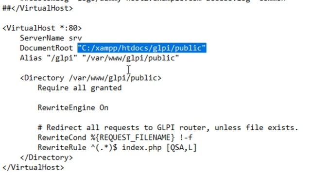 GLPI : Suppression du message : La configuration du dossier racine du serveur web n'est pas sécuris смотреть онлайн