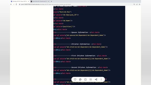 Workday XSLT 05- Basic XSLT Examples (Traverse Nodes) смотреть онлайн