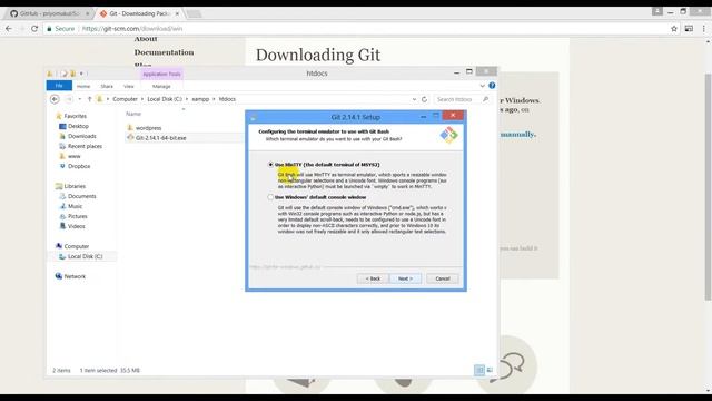 Git for Command Line In Windows смотреть онлайн