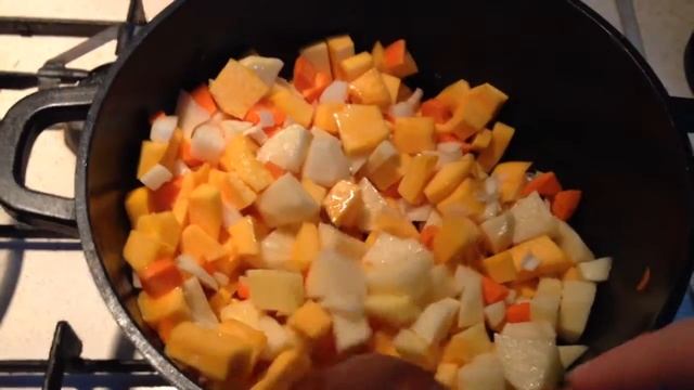 Крем суп из тыквы ( суп пюре )