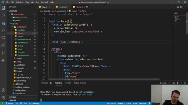 Curso React: useState na prática - #10 смотреть онлайн