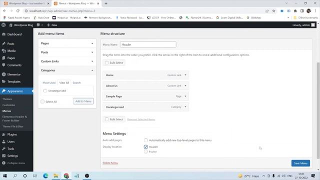 How to Setup Dynamic Menu in WordPress Using Elementor | WordPress Course Series смотреть онлайн