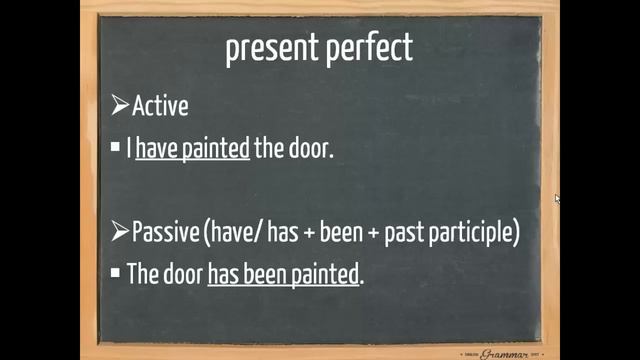 Passive voice lesson - English grammar tutorial video lesson смотреть онлайн