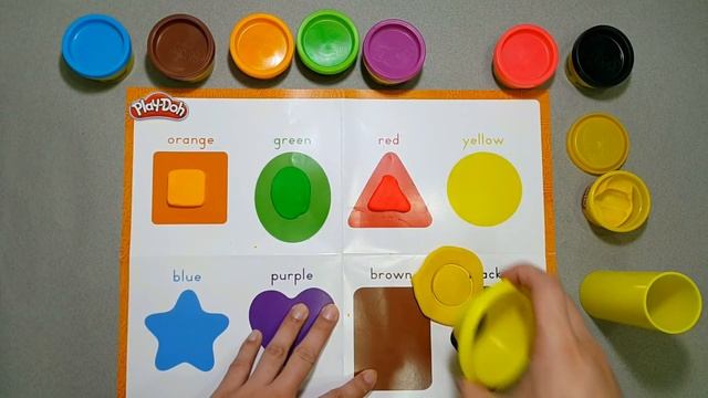 Learn shapes,colors and pattern for kids with Play-Doh Shape & Learn смотреть онлайн