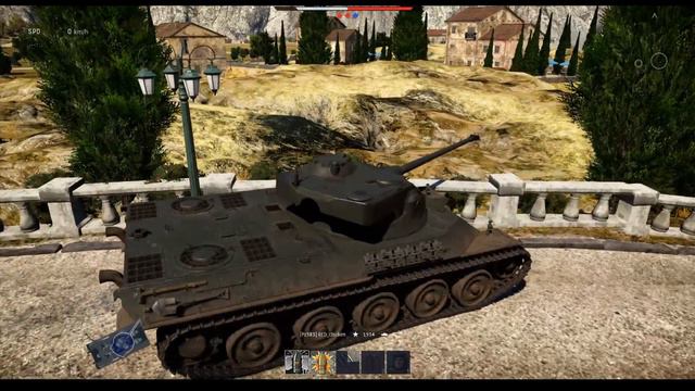 AMX-50 - Realistic Battles - War Thunder Gameplay смотреть онлайн