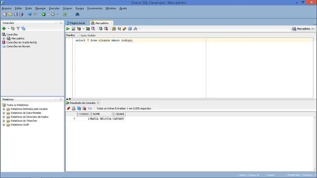 SelectTec | Aula Nº 7 | Restrinção Where - Oracle SQL Developer смотреть онлайн