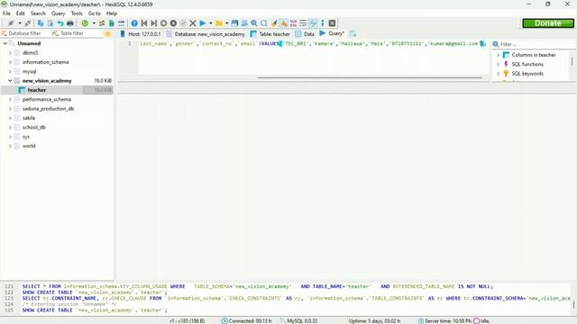 Database Q set 5 | The Insert Query Statement |1st Year | Java Institiute |Dulana Navodya смотреть онлайн