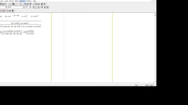 Маткад имени Болота Мукановича. Как построить АЧХ и ФЧХ смотреть онлайн