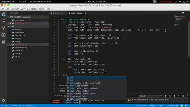 Intro/basic GUI - PyQt with Python GUI Programming tutorial | part - 3 смотреть онлайн