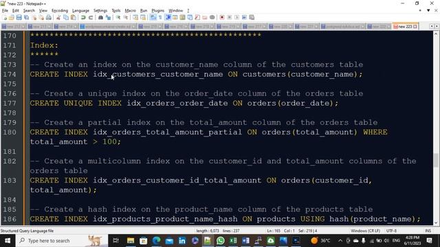 postgresql basic datatypes and index creation methods. смотреть онлайн