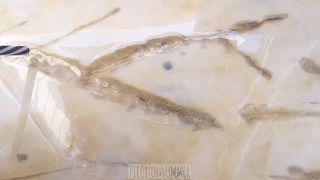 ?МРАМОРНЫЕ ЧАСЫ ИЗ ЭПОКСИДНОЙ СМОЛЫ ARTLINE/ PIECE OF SUMMER ? смотреть онлайн