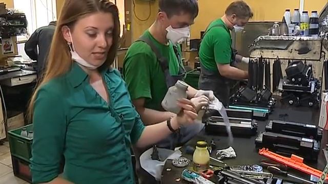 Переработка и восстановление картриджей - Экостудия смотреть онлайн