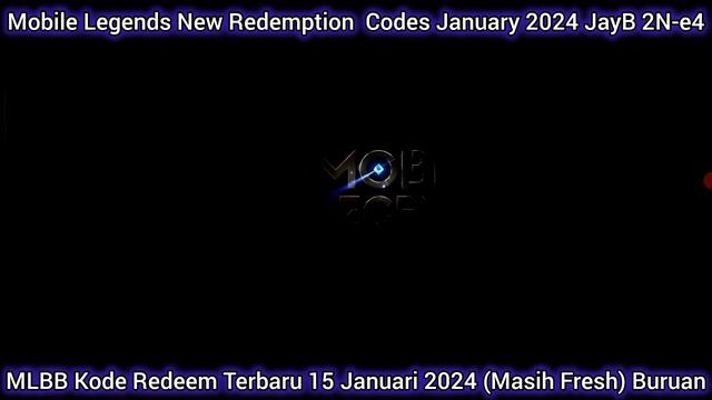 Mobile Legends Redeem Codes January 15, 2024 - Claim it! MLBB Exclusive Diamond codes for You! 💎 смотреть онлайн