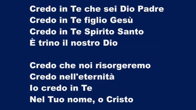 Questo Io Credo Il Credo (This I Believe The Creed) Karaoke Sassofono Contralto Strumentale Hillson смотреть онлайн