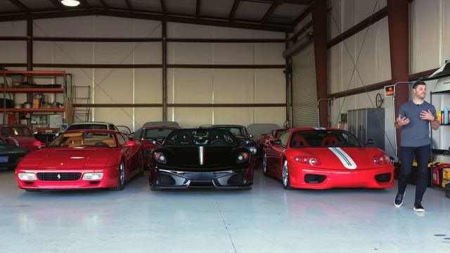 Veloce Valuations Ferrari Car Collection | Exclusive Monterey Airport Garage Tour смотреть онлайн