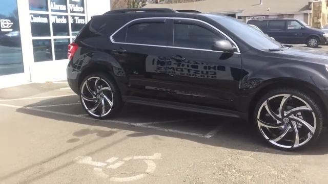 2016 Chevy Equinox on 24’s Massiv 920 смотреть онлайн