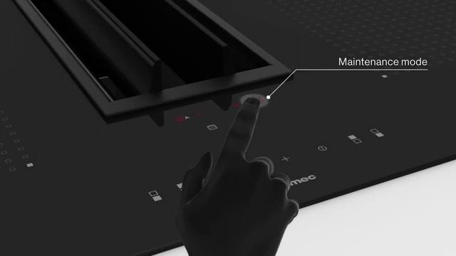 Индукционная варочная панель с вытяжкой Falmec Quantum смотреть онлайн