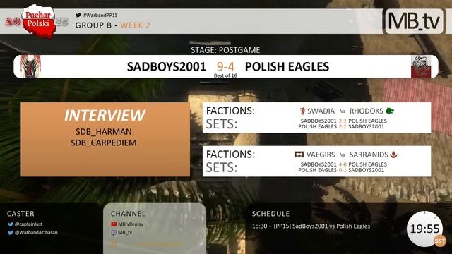 [PP15] Group B - Week 2 | Interview: SDB_Harman, SDB_CarpeDiem смотреть онлайн