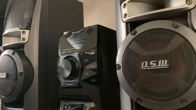 Parlantes Sony ss xgr60 + cabezal Sony MHC-ECL5 смотреть онлайн