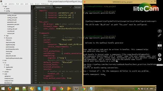 Symfony 2.6 Tutorial 2 - Login With FOSUserBundle смотреть онлайн
